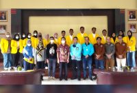Dinas Sosial Kota Tanjungpinang kembali menerima 16 mahasiswa magang Sekolah Tinggi Ilmu Sosial dan Ilmu Politik (Stisipol) Raja Haji Tanjungpinang, Kepri, di aula kantor Dinsos Kota Tanjungpinang, Kamis (15/9/2022). Foto: Istimewa
