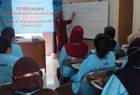 Royyan Cahaya Mandiri Bersama Disnaker Kabupaten Sukabumi Buka Pelaksanaan Pelatihan Bantuan Program Caretaker Bagi CPMI. Foto: Istimewa 