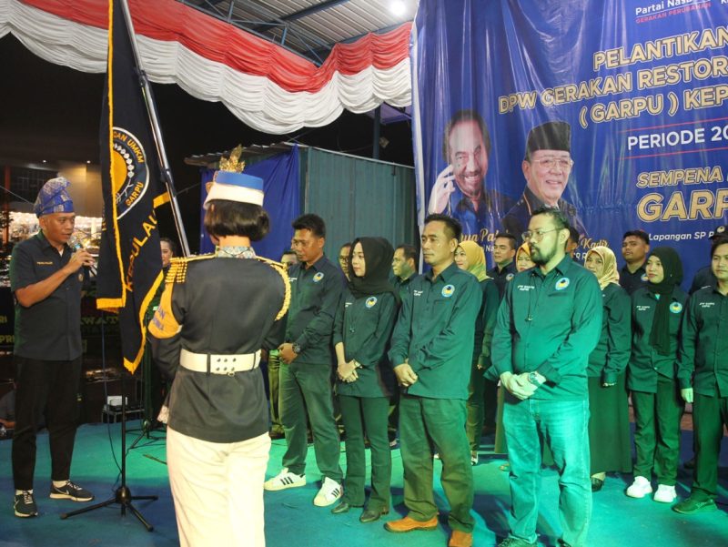 Ketua Umum DPP GARPU Pietra M Paloh melantik pengurus DPW GARPU Kepri Periode 2022-2026. Foto: INIKEPRI.COM 