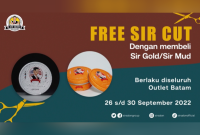 SIR Salon menghadirkan promo menarik berupa gratis SIR Cut setiap pembelian SIR Gold atau SIR Mud. Foto: SIR Salon