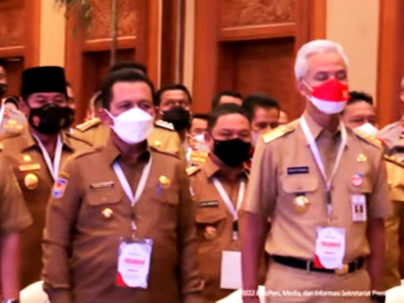 Gubernur Kepulauan Riau H. Ansar Ahmad saat menghadiri pengarahan Presiden Republik Indonesia. Foto: Istimewa 