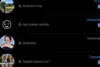 Lingkaran putus di WhatsApp. Foto: Istimewa 