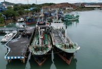 Lewat Operasi Laut Terpadu Jaring Sriwijaya, Bea Cukai Tangkap Kapal Pengangkut BBM Ilegal. Foto: Humas BC Batam 