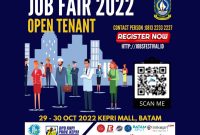 Flyer job fair KNPI Kepri & Gekrafs Kepri. Foto: Istimewa 