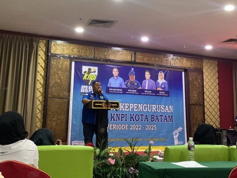 Ketua DPD KNPI Kota Batam Hazarin Firda. Foto: INIKEPRI.COM 