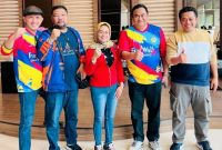 Rahmat Gobel saat kunjungan di Kabupaten Karimun. Foto: Istimewa 