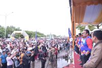 Rahmat Gobel di Karimun. Foto: INIKEPRI.COM 