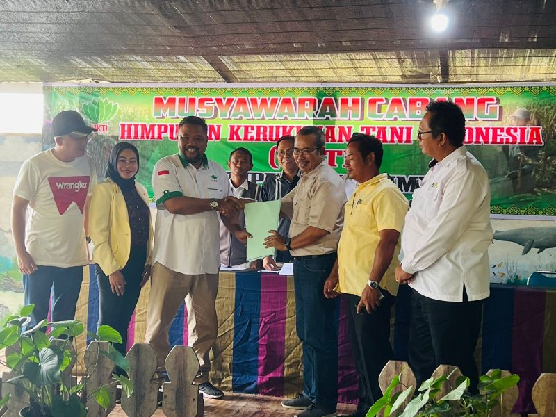 Yusuf Sirat terpilih secara aklamasi sebagai ketua HKTI Kabupaten Karimun. Foto: INIKEPRI.COM 