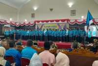 Pengurus DPD KNPI Kabupaten Karimun Periode 2022-2025 dilantik. Foto: INIKEPRI.COM 