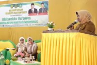 Wali Kota Tanjungpinang Rahma melakukan silaturahim dengan keluarga besar Madrasah Aliyah Negeri (MAN) Tanjungpinang, di aula MAN Tanjungpinang, Kepri, Selasa (18/10/2022). Foto: Istimewa