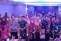 Dinas Pemberdayaan Perempuan, Perlindungan Anak dan Pemberdayaan Masyarakat (DP3APM) Kota Tanjungpinang gelar penyuluhan kepada satgas/relawan kelurahan dalam perang melawan narkotika, di hotel Bintan Plaza Tanjungpinang, Kepri, Kamis 27 Oktober 2022. Foto: Kominfo Tanjungpinang