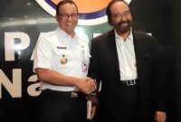 Anies Baswedan dan Surya Paloh. Foto: Partai NasDem 