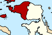 Peta wilayah Papua Barat. Foto: Rizky Jogja via CC Wikipedia