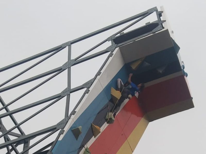 Atlet panjat tebing Batam. Foto: INIKEPRI.COM 