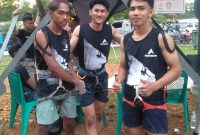 Kontingen Batam menjadi juara umum di cabang olahraga Panjat Tebing pada Porprov Kepri V di Kabupaten Bintan. Foto: INIKEPRI.COM
