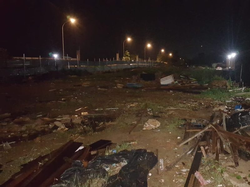 Pagar Pembatas PT Harmoni Mas. Foto: Dok. Warga untuk INIKEPRI.COM 