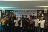 Asosiasi Media Siber Indonesia (AMSI) menggelar pelatihan atau training prebunking di Hotel Santika, Batam, Kepulauan Riau.  Foto: Dok. AMSI Kepri 