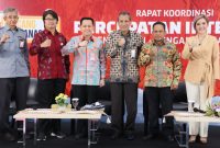 Rapat Koordinasi Percepatan Integrasi Perencanaan - Penganggaran Daerah di Gedung Komisi Pemberantasan Korupsi (KPK) RI. Foto:Diskominfo Kepri 