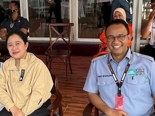 Anies Baswedan dan Puan Maharani. Foto: Net