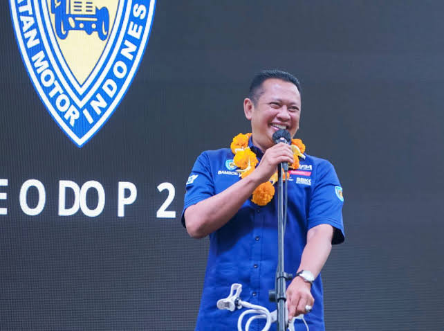 Ketua Umum PP Ikatan Motor Indonesia yang juga Ketua Majelis Permusyawaratan Rakyat (MPR RI) H Bambang Soesatyo. Foto: Istimewa 