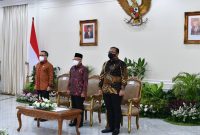 Wakil Presiden (Wapres) Ma'ruf Amin mengatakan reformasi birokrasi meningkatkan pelayanan publik yang dilakukan oleh aparatur pemerintah, menjadi semakin baik dari waktu ke waktu. Foto: Biro BPMI Setwapres 