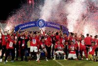 Bali United juara Kompetisi BRI Liga 1 tahun 2021-2022. Foto:Kemenpora 