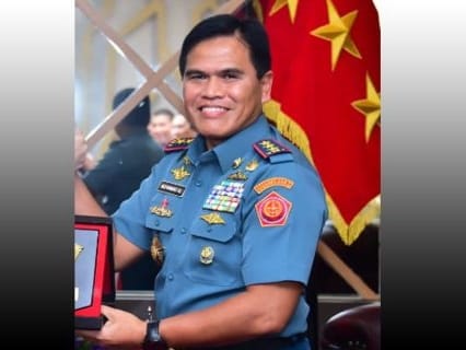 Pangkogabwilhan 1 Laksamana Madya TNI Muhammad Ali. Foto: Twitter @Puspen TNI
