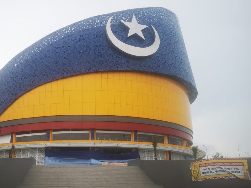 Masjid Tanwirun Naja atau Tanjak. Foto: INIKEPRI.COM 