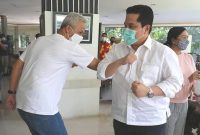 Ganjar Pranowo dan Erick Thohir. Foto: Istimewa 