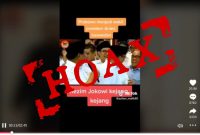 Unggahan video hoaks yang menyatakan Prabowo akan menjadi calon wakil presiden bersama Anies Baswedan. Faktanya, pernyataan tersebut baru merupakan ajakan dari Ketua DPP Bidang Pemenangan Pemilu Partai Nasdem, Effendi Choirie, jadi belum ada pernyataan resmi dari kedua pihak. Foto: TikTok