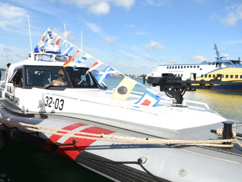 Bakamla RI yang bertugas menjaga keamanan dan keselamatan laut, kini memiliki satu unit Kapal High Speed Craft (HSC) baru karya putra bangsa. Foto: Humas Bakamla 