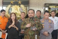 Menteri Agama (Menag) Yaqut Cholil Qoumas menyatakan pelaksanaan ibadah Natal 2022, bisa dilaksanakan dengan maksimal 100 persen umat yang hadir. Foto: Humas Kemenag