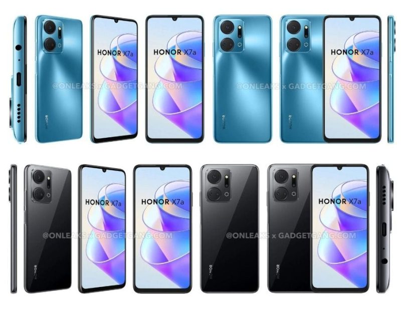 Render dan Spesifikasi Honor X7a Bocor Jelang Peluncurannya, Ponsel Entry Level Tampilan Premium Foto: OnLeaks