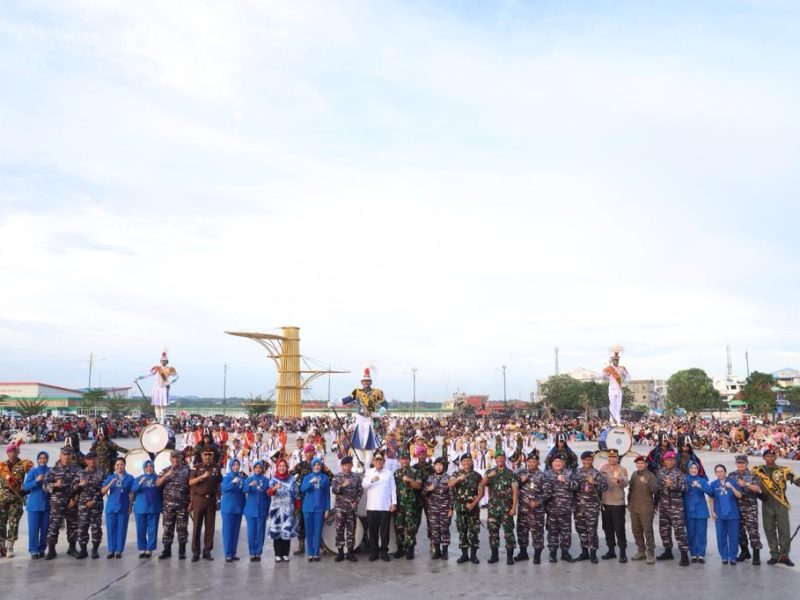 Kirab Kota menyambut Hari Armada Tahun 2022. Foto: Diskominfo Kepri