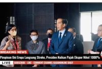 Hoaks! Pemerintah Indonesia Naikkan Pajak Ekspor Nikel Seribu Persen. Foto:Tangkapan Layar