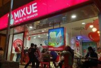 Salah satu outlet Mixue. Foto: Istimewa