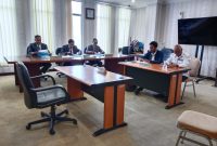 Sidang Ajudikasi nonlitigasi Ahmad Mipon melawan Badan Pengusahaan Kawasan Perdagangan Bebas dan Pelabuhan Bebas. Foto: Diskominfo Kepri 