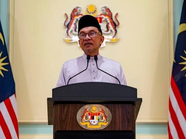 Perdana Menteri Malaysia Anwar Ibrahim. Foto : Kantor Perdana Menteri Malaysia via AP