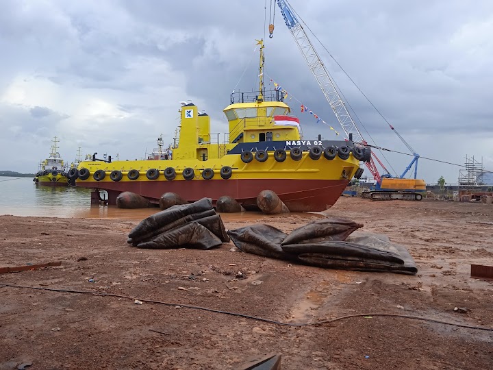 Salah satu galangan kapal di Batam. Foto: Istimewa 