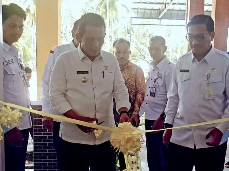 Peresmikan pembangunan sarana prasarana pendidikan di Kabupaten Natuna oleh Gubernur Kepulauan Riau. Foto: Diskominfo Kepri