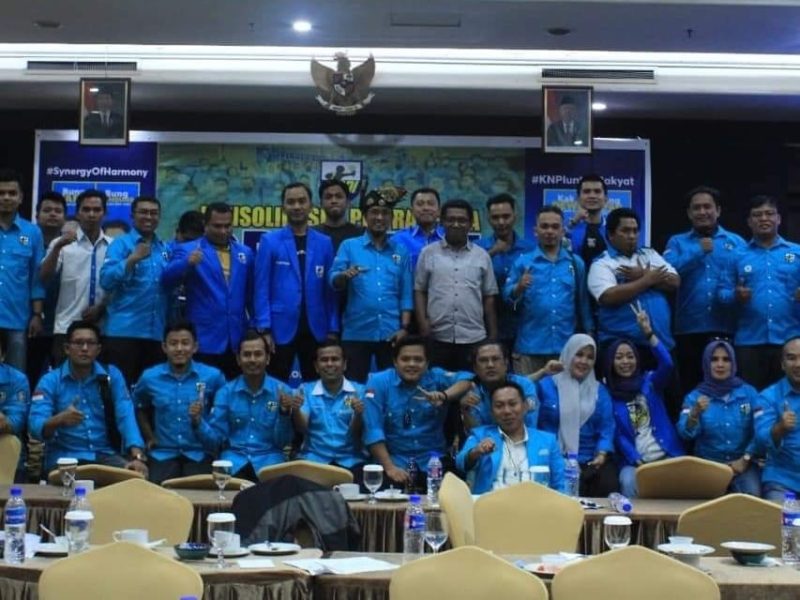 Pengurus KNPI Kepri saat pra rakerda beberapa waktu lalu. Foto:INIKEPRI.COM 