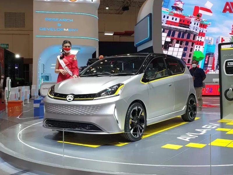 Daihatsu Ayla EV 2023. Foto: Instagram.com/salman.blade