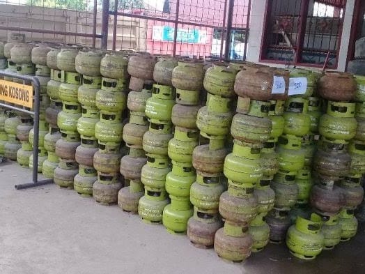 Ilustrasi Pangkalan Gas Elpiji. Foto: Istimewa 