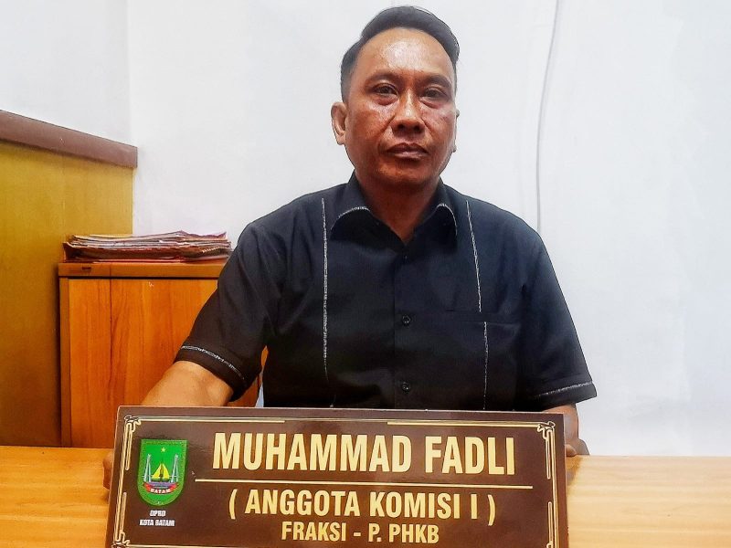 Wakil Ketua Bapilu DPD PPP Provinsi Kepri yang juga anggota DPRD Kota Batam Muhammad Fadhli. Foto: INIKEPRI.COM 