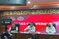 Kejaksaan Agung (Kejagung) menjelaskan pertimbangan jaksa penuntut umum (JPU) atas tuntutan terhadap para terdakwa kasus pembunuhan berencana Brigadir Nofriansyah Yosua Hutabarat (Brigadir J). Foto: Dok. Puspenkum