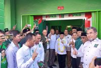 Ketua umum PKB Muhaimin Iskandar meresmikan kantor DPW PKB Kepri. Foto: INIKEPRI.COM 