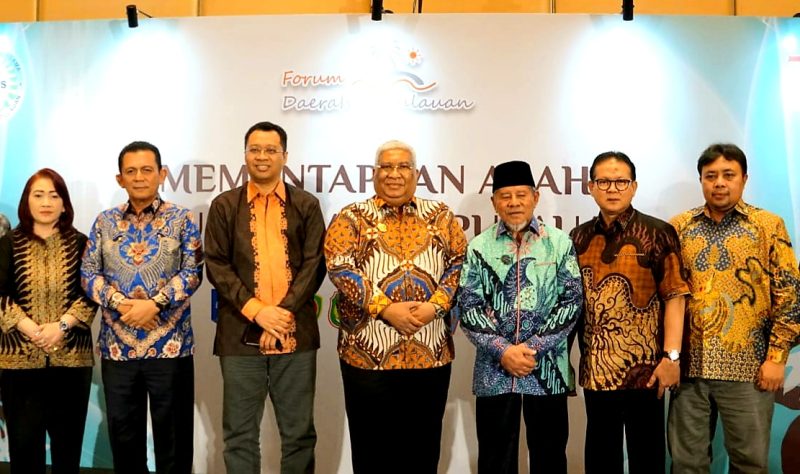Gubernur Kepulauan Riau Ansar Ahmad Menghadiri Acara Dialog Forum Daerah Kepulauan Tahun 2023 di Hotel Borobudur, Jakarta. Foto: Diskominfo Kepri 