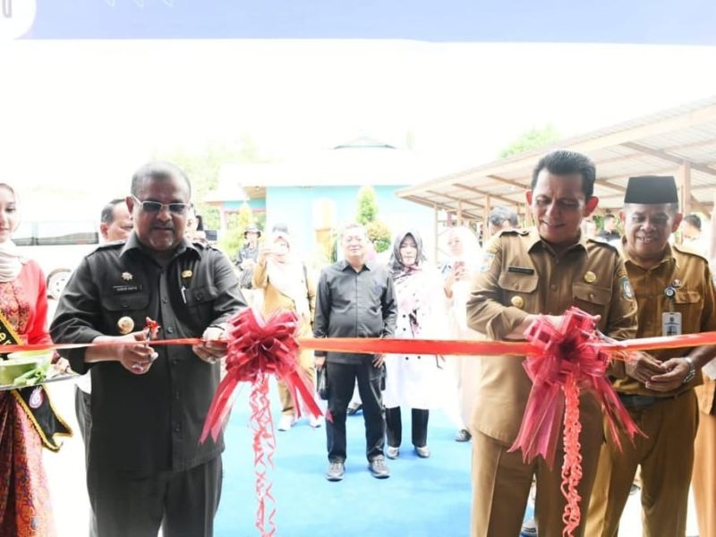 Peresmian Laboratorium Kimia di SMA Negeri 4 Karimun oleh Gubernur Ansar. Foto: Diskominfo Kepri 