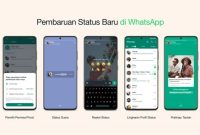 Ilustrasi pembaruan fitur-fitur baru untuk status di WhatsApp. Foto:ANTARA/HO/WhatsApp