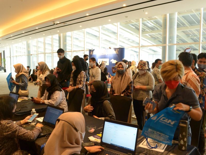 ICAN Education menggelar International Education Expo 2023 di Harris Hotel Batam Center. Foto: ICAN Education 